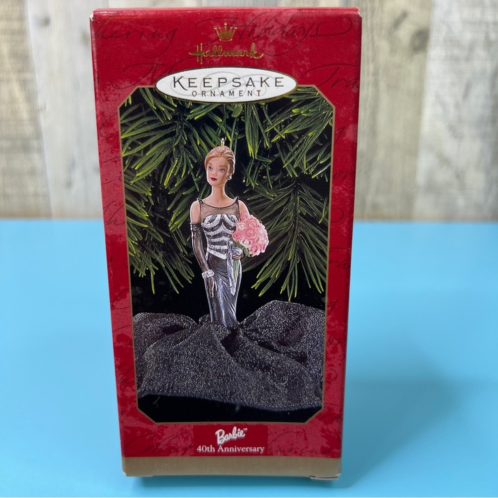 Hallmark Keepsake Ornament Barbie 40th Anniversary Handcrafted Dated 1999